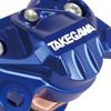 Spezialteile Takegawa Aluminium Billet Bremssattel Universal Teilenummer (TAKEGAWA) 2-TOPF (blau) 06-08-0269