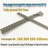 Extra Long Straight Shank Spiral Drill Bits 6.6-7mm, Fully Ground, Various Lengths