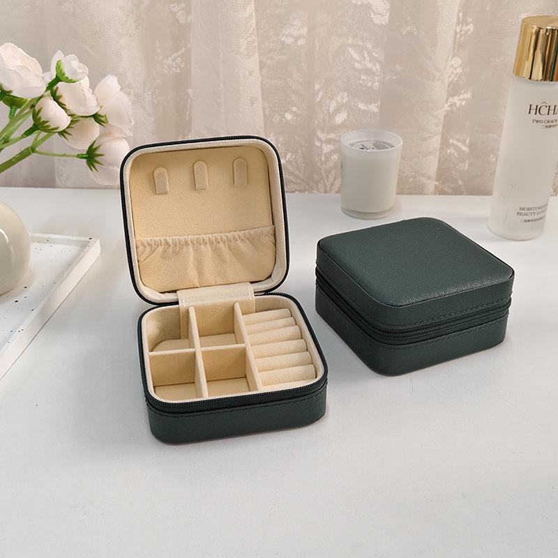 Compacte Sieraden Reisetui: Mini Opbergdoos voor Oorbellen, Kettingen, Ringen