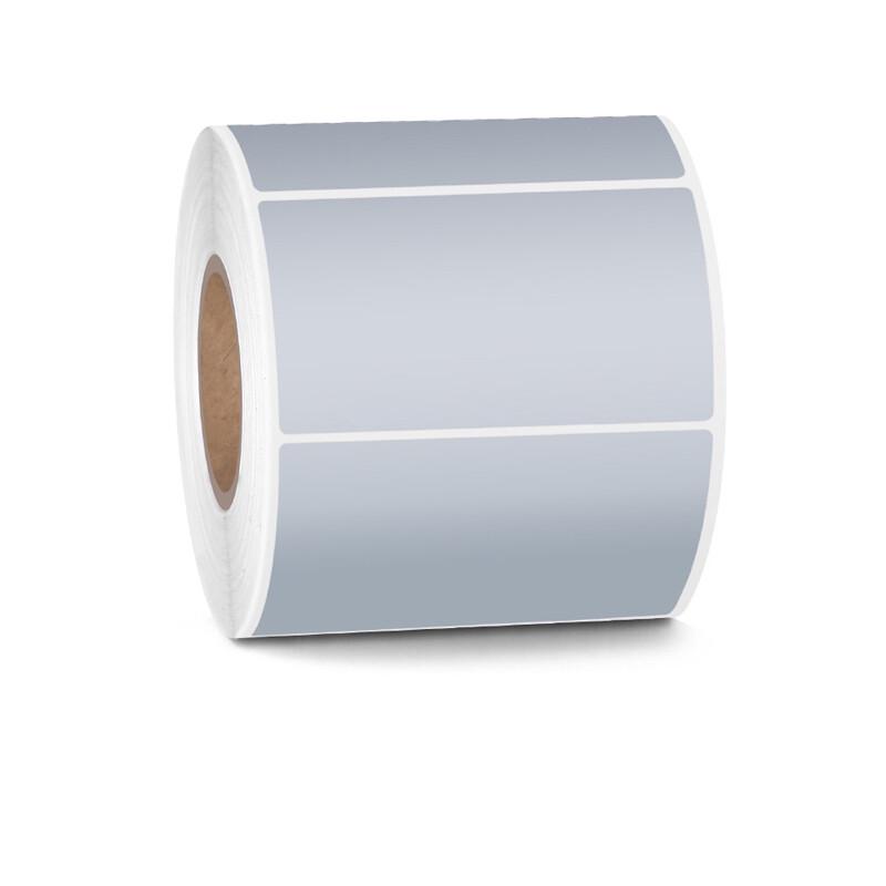 ChaoTuo PET Matte Silver Asset Label Paper