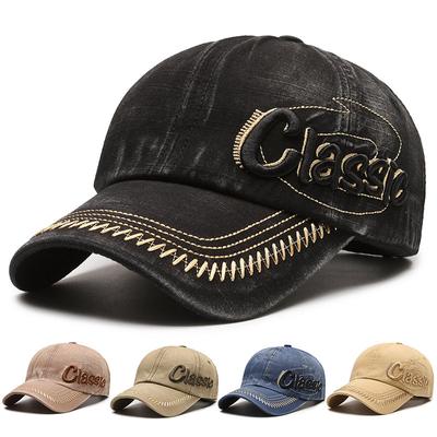 Denim Baseball Cap Männer Frauen Frühling Sommer Atmungsaktive Mütze Stickerei Snapback Hut Sonnenblende Hüte Angeln Hut Spitzen Kappe