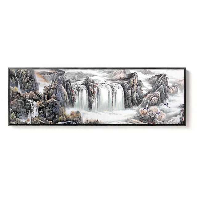 

Красивый пейзаж Лебединого озера Белый лебедь Дикая лошадь Украшение гостиной Картина Современная пейзажная живопись Диван Спальня Прикроватная тумбочка 20cm×40cm NoFrame