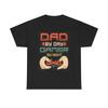 Dad By Day Gamer By Night T Shirt Mens Womens Tees Top Funny Gaming Graphic Unisex Heavy Cotton Tee
