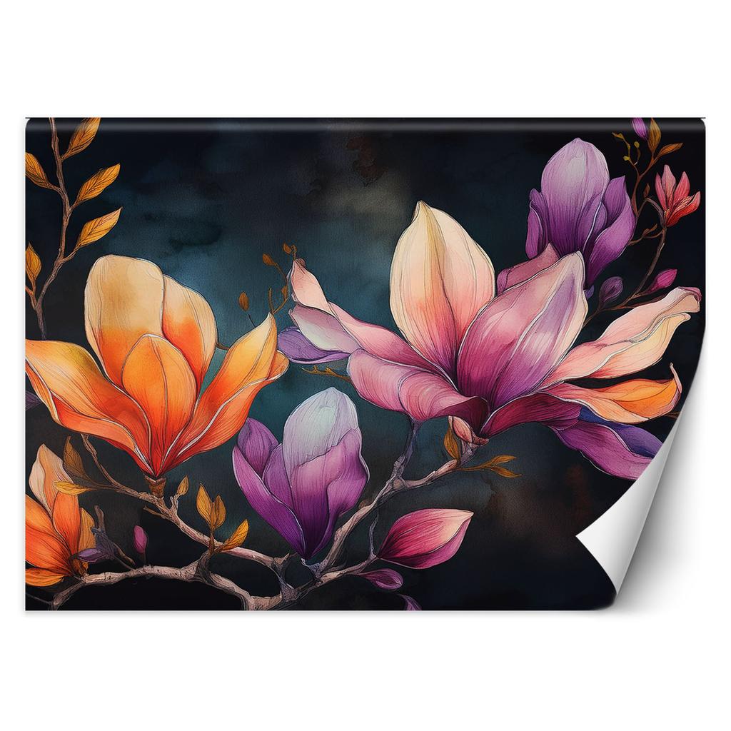 Wallpaper Painted Magnolia Petal