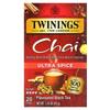 IHerb Twinings Ultra Spice Chai Smaksatta Svarta Te Påsar, 20 Stycken, 40g (1,41 oz)
