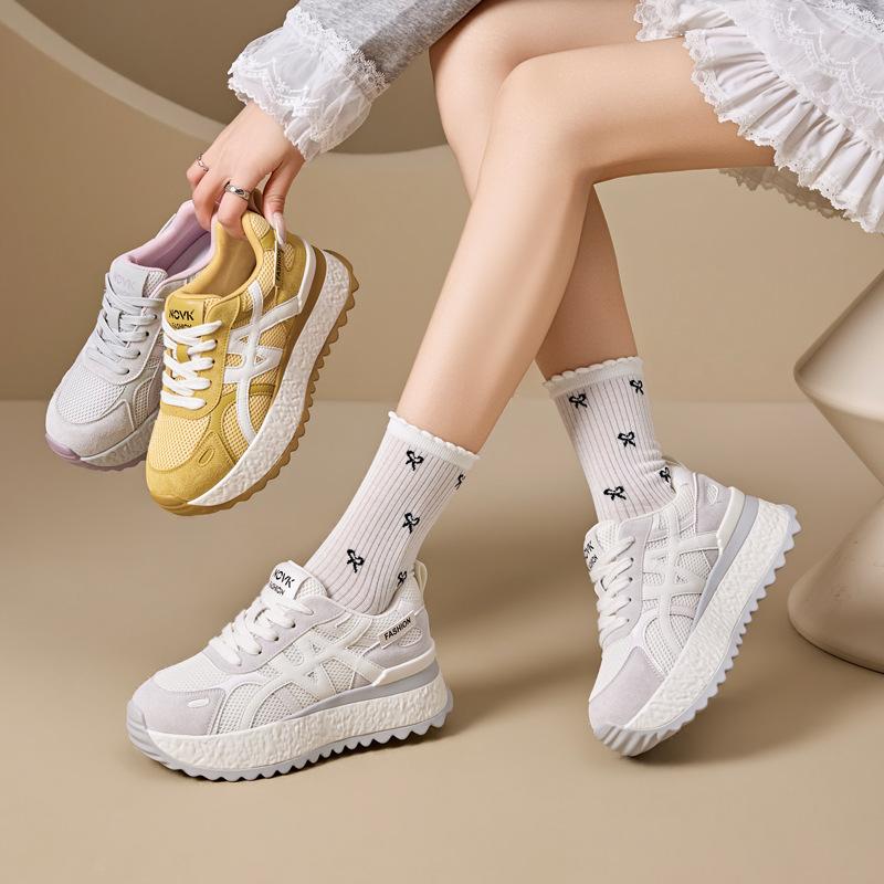 New ModelPlatform Dad Shoes Women'S Spring And Summer Shoes Women'S Shoes Versatile Women'S Sports Shoes Popular Forrest Gump Shoes