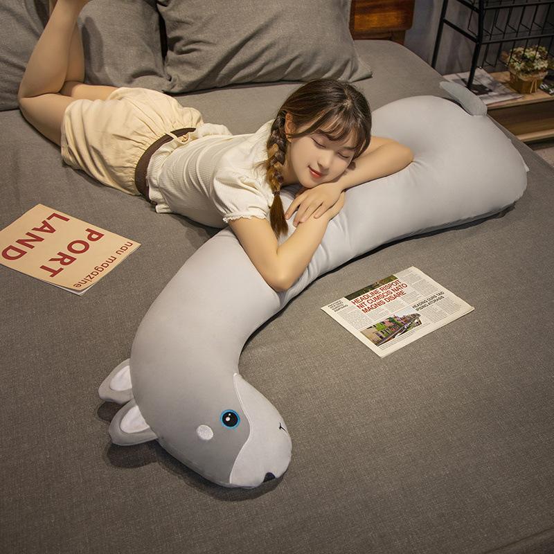 Large Animal Giraffe Unicorn Pillow Plush Toy Doll Dinosaur Flamingo Doll Girl Ragdoll