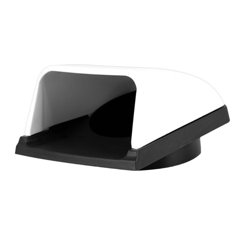 3 Inch Cowl Vent Weatherproof 3 Inch Ventilation Outlet ABS Boat Cabin Ventilator Ensuring Freshes Indoor Air for Boats