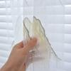 Velvet Landscape Painting Embroidery Curtain Yarn Classical High Mountains And Flowing Water White Gauze Curtain Semi-Blackout Curtain Living