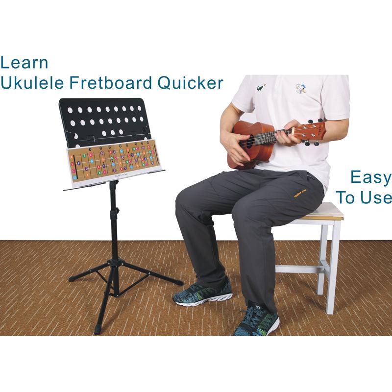 Ukulele Chord & Scale Comparison Chart for Four-String Ukuleles