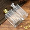 Transparent Glass Perfume Spray Bottle with Bayonet Cap