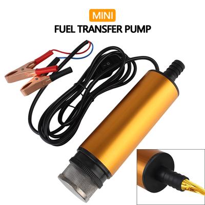 Fuel Transfer Portable 12L/min For Pumping Diesel Oil Water Submersible Aluminum Alloy Shell Car Electric Oil And Water Pump