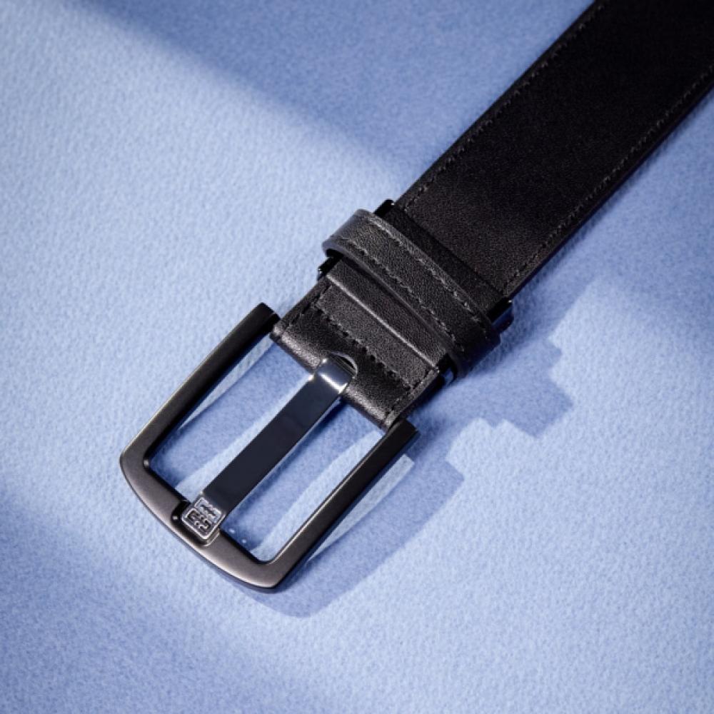 Daks Black Cowhide Belt Dbbe6e386bk Single option