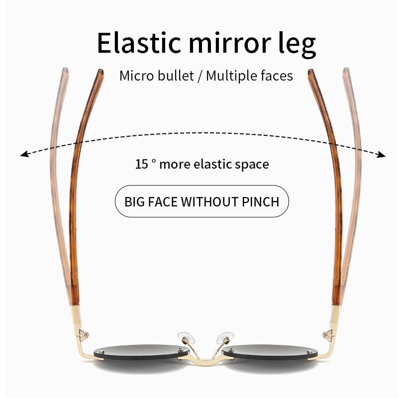 1 piece retro trimmed oval sunglasses versatile trendy sunglasses neutral casual vacation style