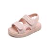 Children's Solid Soft-Sole Sandals – Boys' Beach Shoes, Summer Girls' Leather Solid Color Sandals