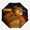1pc Freddy Bear2 Umbrella, Sun Protection, And UV Shielding. It Has Eight Sturdy Ribs for Outdoor Use And Perfect Gift