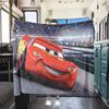 Manta de Franela con Estampado de Coches Estilo Dibujos Animados para Sofás Camas Dormitorios Sillas Viajes Pícnics Decoración del Hogar Todas las Estaciones Nuevo Set