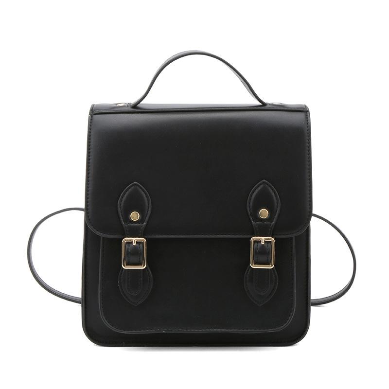 New summer popular fashion backpack simple texture portable women's bag