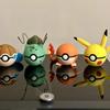 3D Printed Pok Sphere  Form Sphere Figures Model Statue Desktop Ornament Model Trendy Plaything Surprise Present Collectible