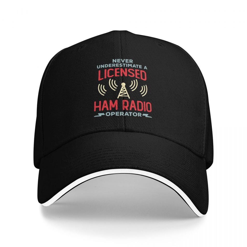 Berretti da Baseball per Radioamatori Snapback Cappelli da Baseball Traspiranti Casual Casquette da Esterno per Uomini e Donne