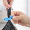 5Pcs Plastic Kitchen Garbage Bin Clip, Set of Bag Clips Anti-Slip Fixation Clamp for Trash Cans and Garbage Bins