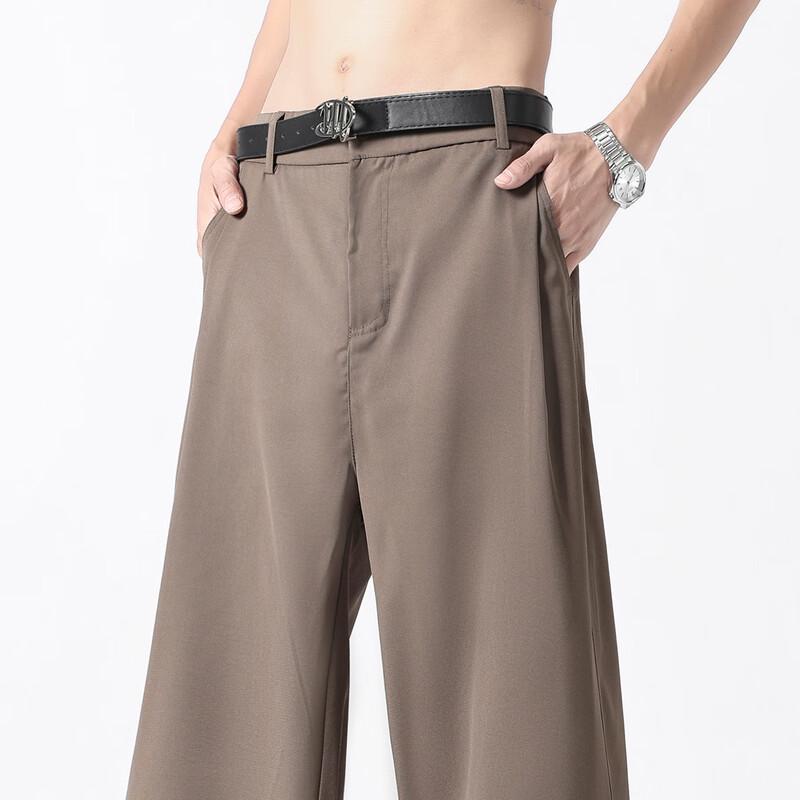 Foss Phil Men's Autumn/Winter Flared Wide-Leg Casual Trousers