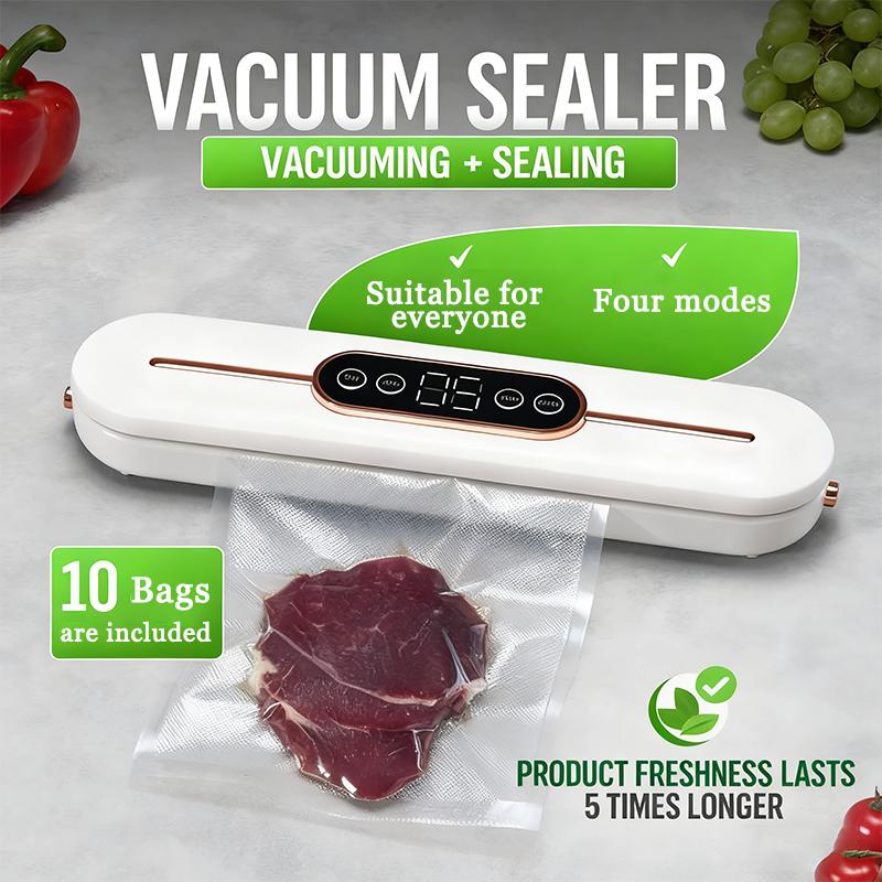 Selador Térmico Portátil para Sacos de Armazenamento de Alimentos, Uso na Cozinha e em Viagens