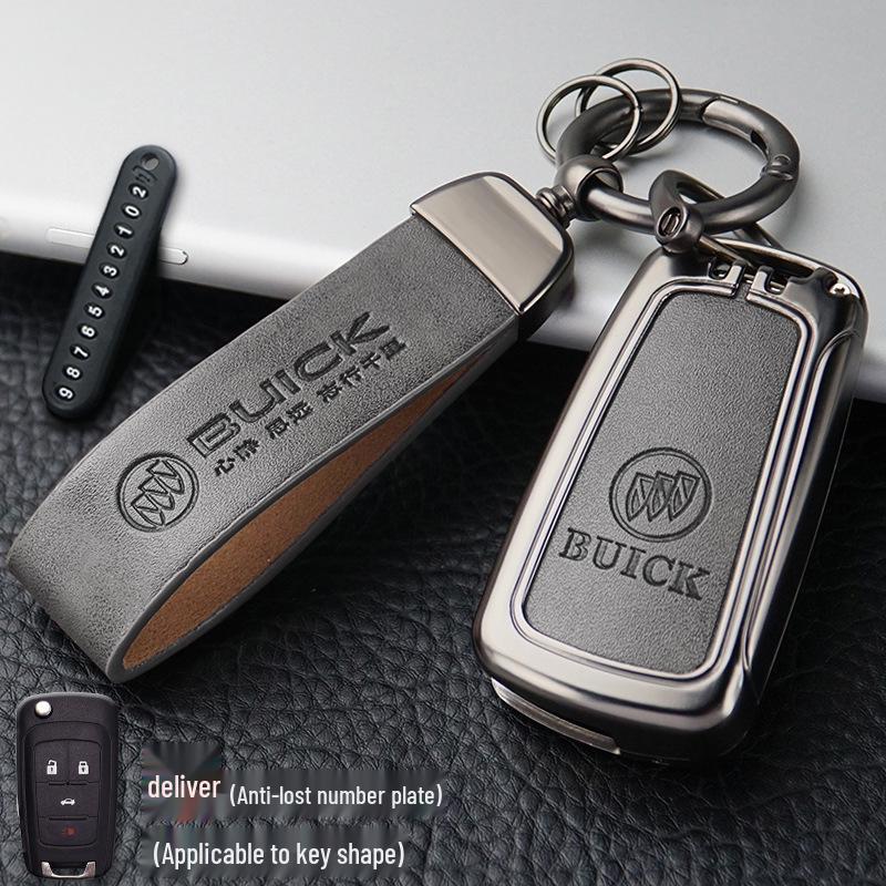 Buick Key Cover: Compatible with Envision, Regal, LaCrosse, Excelle, Verano, Enclave & GL8.
