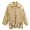 Styleeyes Toyo Enterprise Ethnic Pattern Wool Jacket 36 Beige Men's Used
