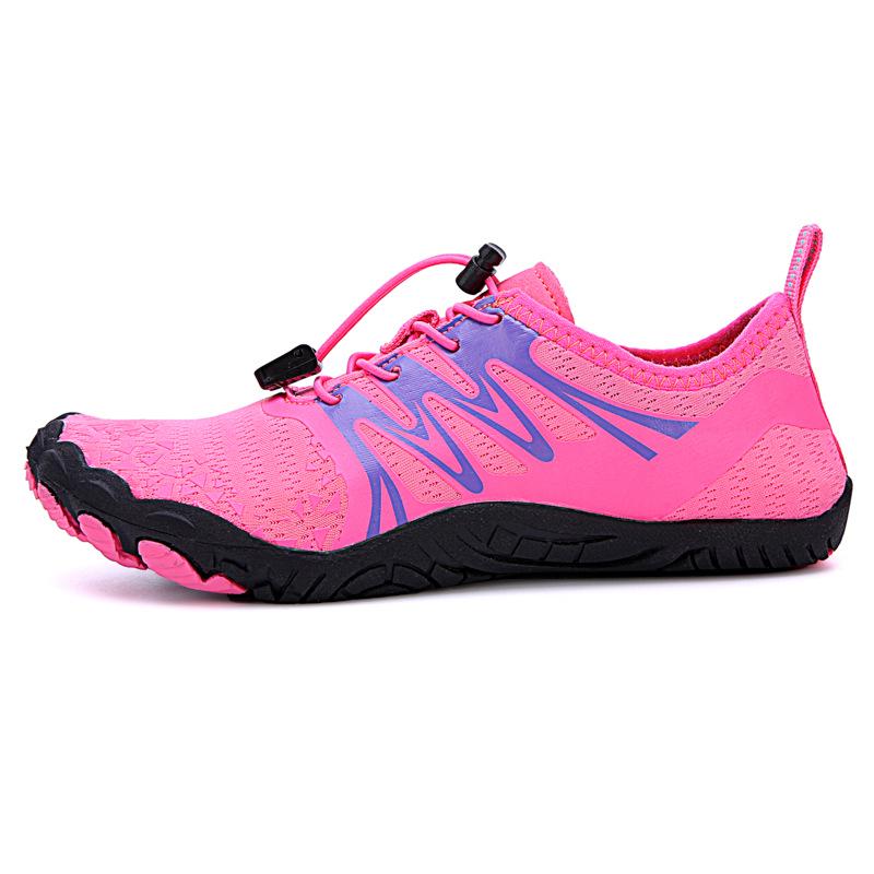 Unisex Quick-Dry Non-Slip Five-Finger Water Shoes: Breathable Wading Shoes for Fishing & Swimming