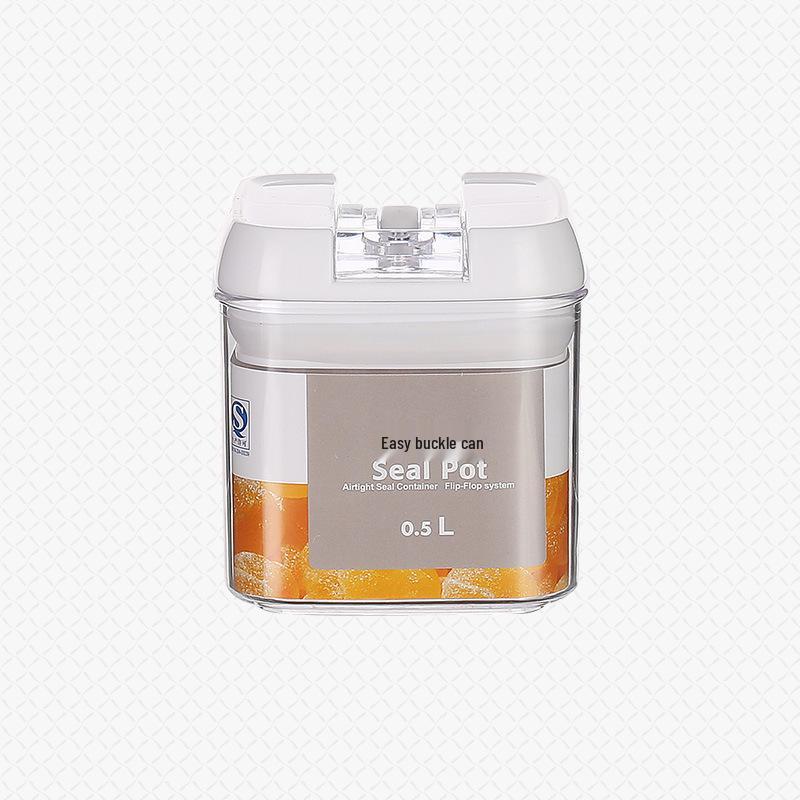 Multi-Functional Moisture-Proof Transparent Snack & Cereal Storage Jar