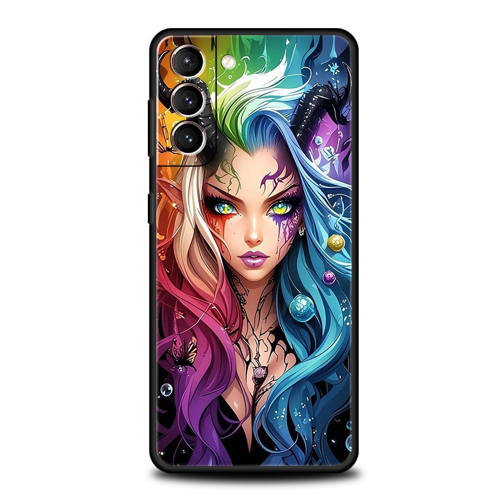 Hot Girls Phone Case for Samsung Galaxy S26 S25 S24 S23 S22 S20 S21 FE Ultra S25 Edge Plus 5G Soft TPU Cover Fundas Capas Coque