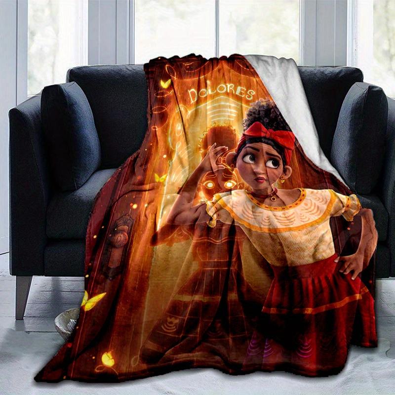 1pc, Cozy Dolores: A Magical Home Décor Blanket Gift Perfect for Bedroom, Living Room, Travel, Camping, Car