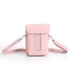 PU Leather Printer Carrying Case with Shoulder Strap Retro Storage Bag Shockproof Anti Drop for Fujifilm Instax Mini Link 3