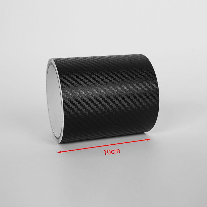 

3D Самоклеящаяся пленка под карбон для автомобиля: Защитная пленка от царапин для кузова, дверной и оконной отделки Length 3m