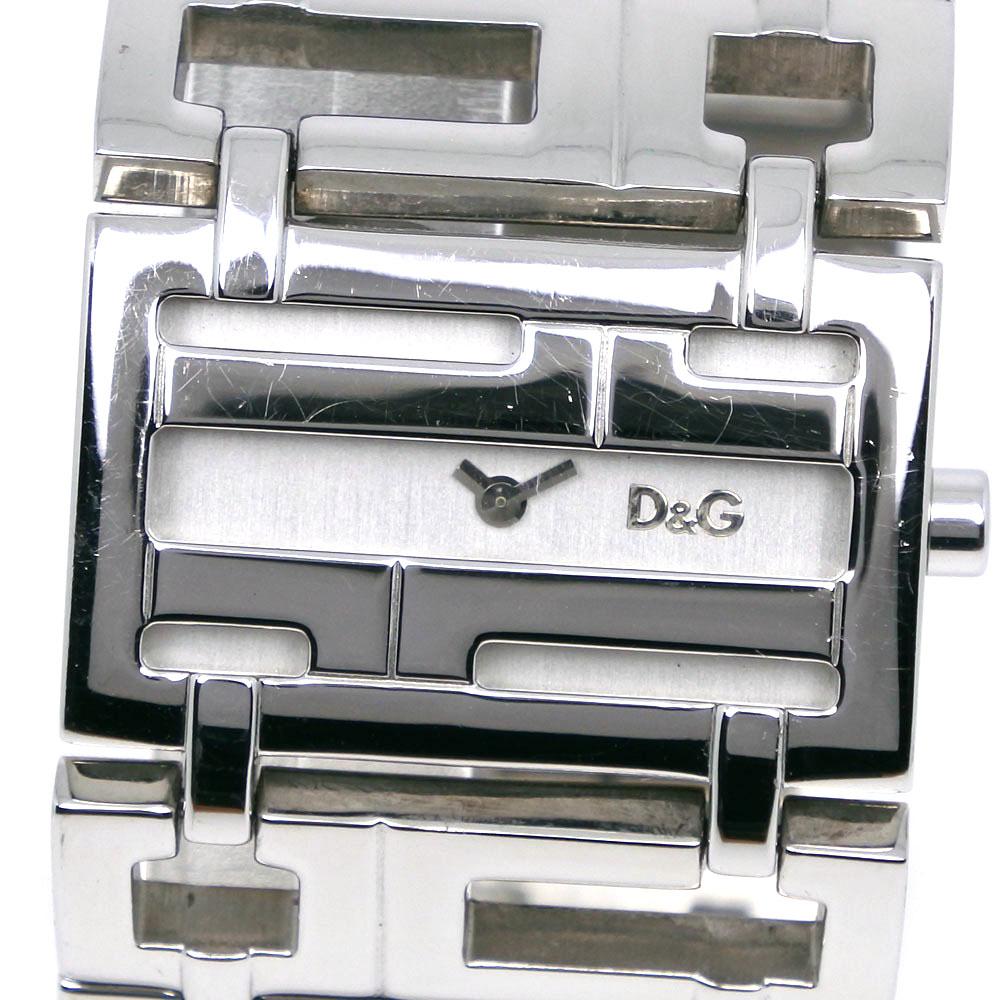 

DOLCE&GABBANA EDDIE Watches SilverDial Stainless Steel Quartz Analog display Women Used