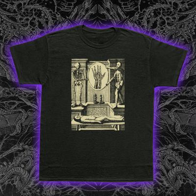 Altar of the Reaching Hand T-Shirt Occult Anatomical Gothic Vintage Art Macabre