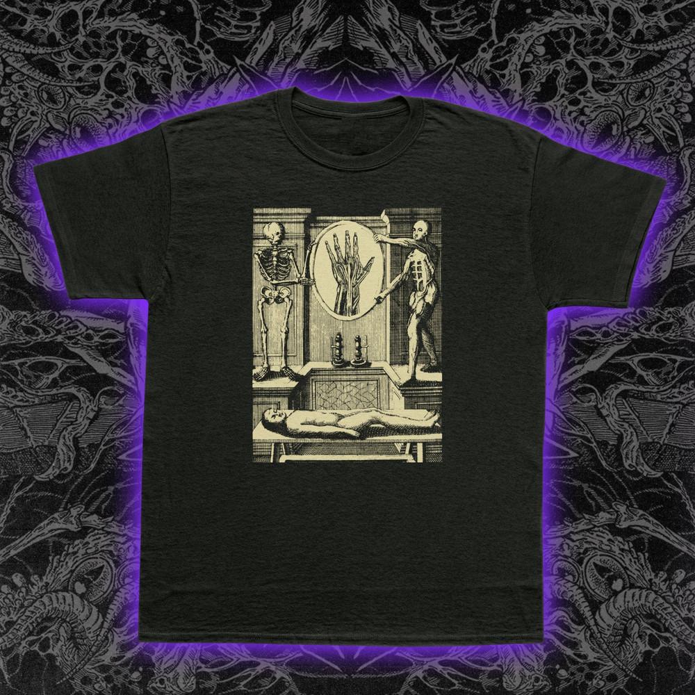 Altar of the Reaching Hand T-Shirt Occult Anatomical Gothic Vintage Art Macabre