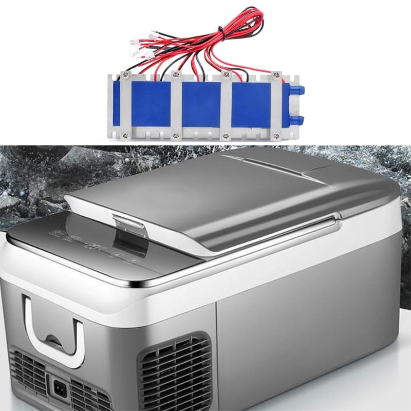 288W Thermoelectric Peltiers Refrigeration Cooler 12VDC30A  Semiconductor Airs Conditioner Cooling System Durable