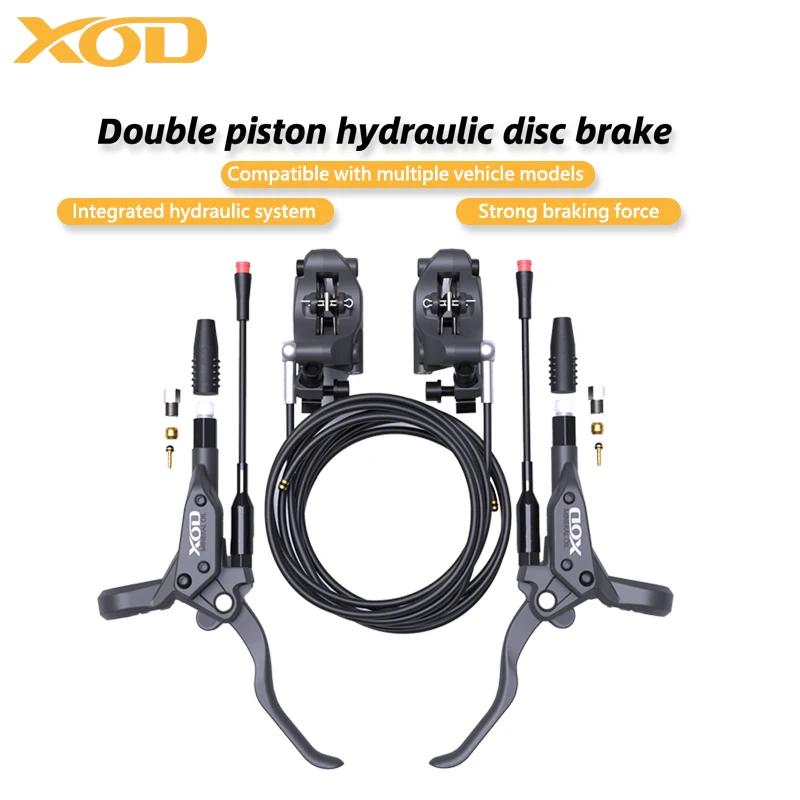 XOD XD-H800 / XD-H880 Hidrauliniai diskiniai stabdžiai elektriniams paspirtukams ir e-dviratiams, – Suderinami su KuKirin G2 G2MAX G3PRO G4 G5
