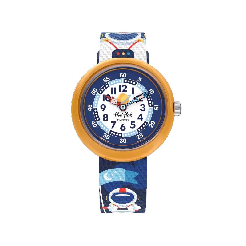 SWATCH Kids Blue Watch ZFBNP216 ZFBNP216 Blue Dial