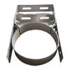 Stainless Steel Chimney Holder Bbq Accessory 150 Short 150mm Diameter, 1.8mm Thickness Chimney Pipe Holder Solid Construction