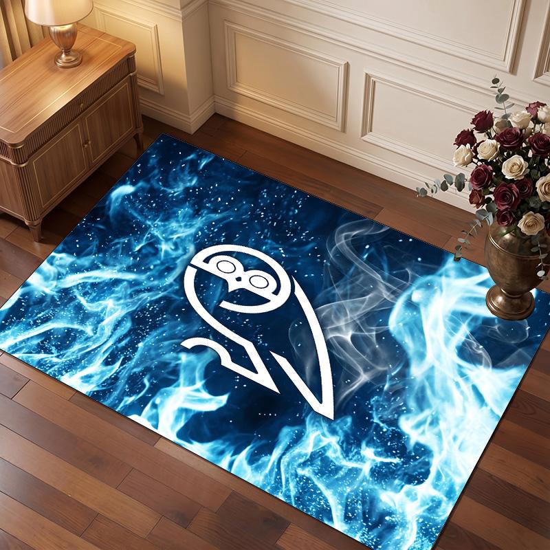 Tappeto in Cristallo di Velluto con Stampa del Sheffield Wednesday Football, Comodo Assorbente d'Acqua Antiscivolo per Pavimenti Interni