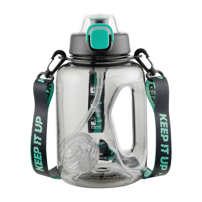 Fuguang Large Capacity Tritan Sports Water Bottle with Straw