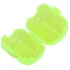 50 Pcs Plastic Squid Lure Hook Case Fluorescent Yellow Hook Cover Case Hook Bait Case  Hook Storage