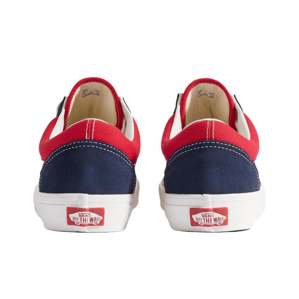 Vans Old Skool Unisex Navy Red Suede Canvas VN000D9YY9T