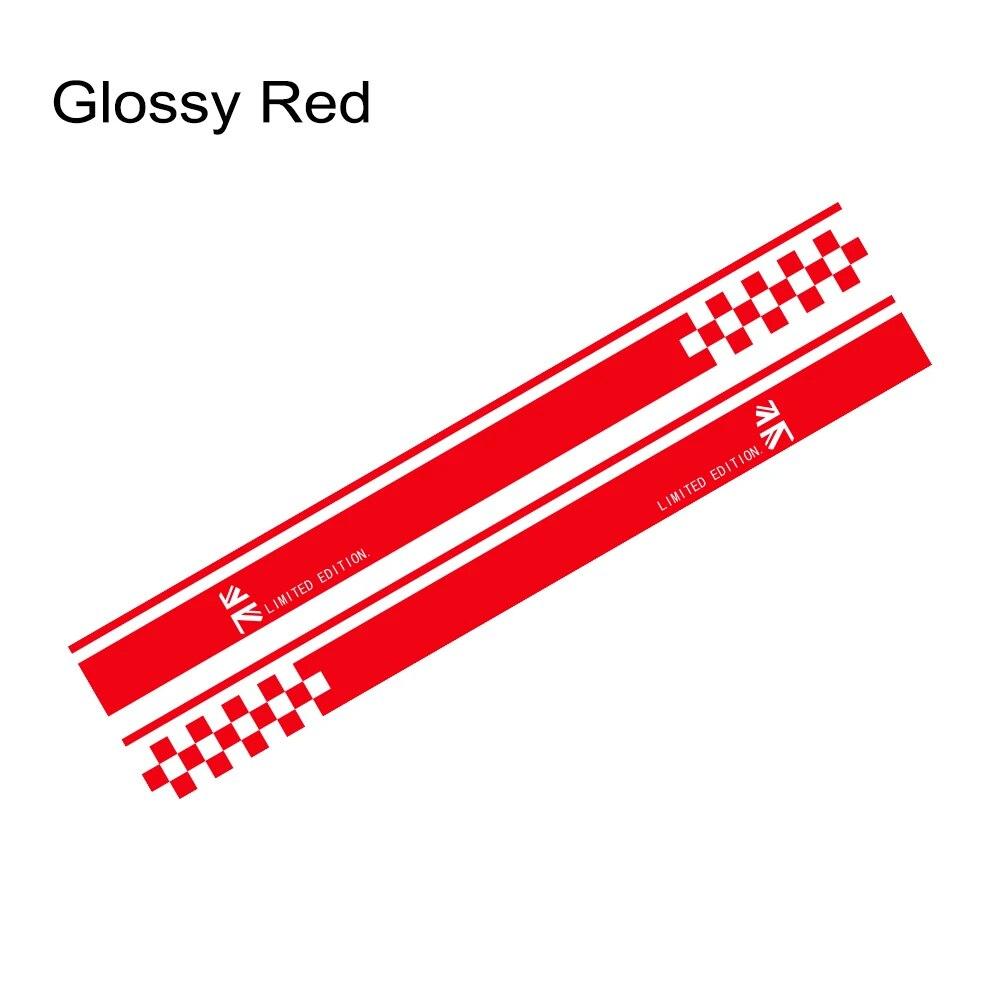 Car Door Side Stickers Auto Racing Sport Decal For Mini Cooper R56 R57 R58 R50 R52 R53 R59 R61 Countryman R60 F60 F55 F56 F54