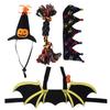 4 Pieces Halloween Bat Pet Costume Dog Costume Dress Up Accessories for Cats Cosplay Party Decoration