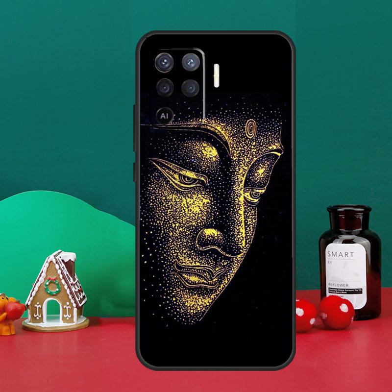 Buddha Art Case For Oppo A98 A78 A58 A38 A18 A54 A74 A94 A80 A60 A40 A96 A76 A16 A15 A17 A57 A5 A6 Pro