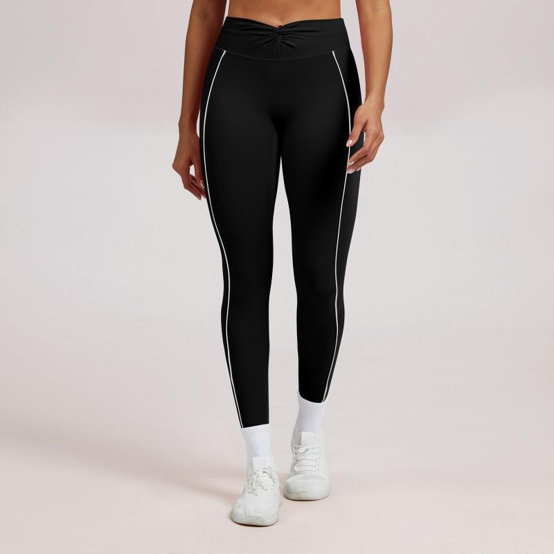 High-Waisted Seamless Yoga Leggings Women Breathable Stretch Fitness Pants Running Gym Dance Outdoor Sports